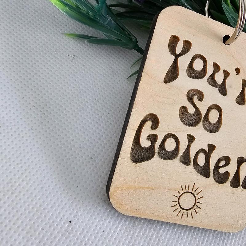 Harry Styles You're So Golden Keyring 1