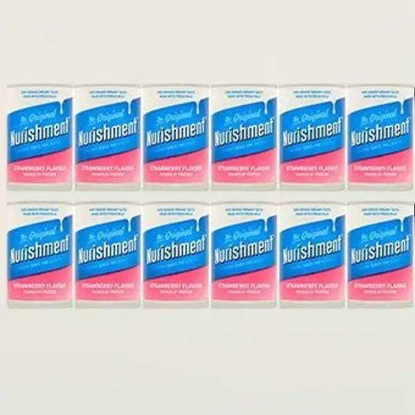 Dunn's River Nurishment Original Big Can Strawberry Flavour 400g (Pack of 12 x 400g) 3