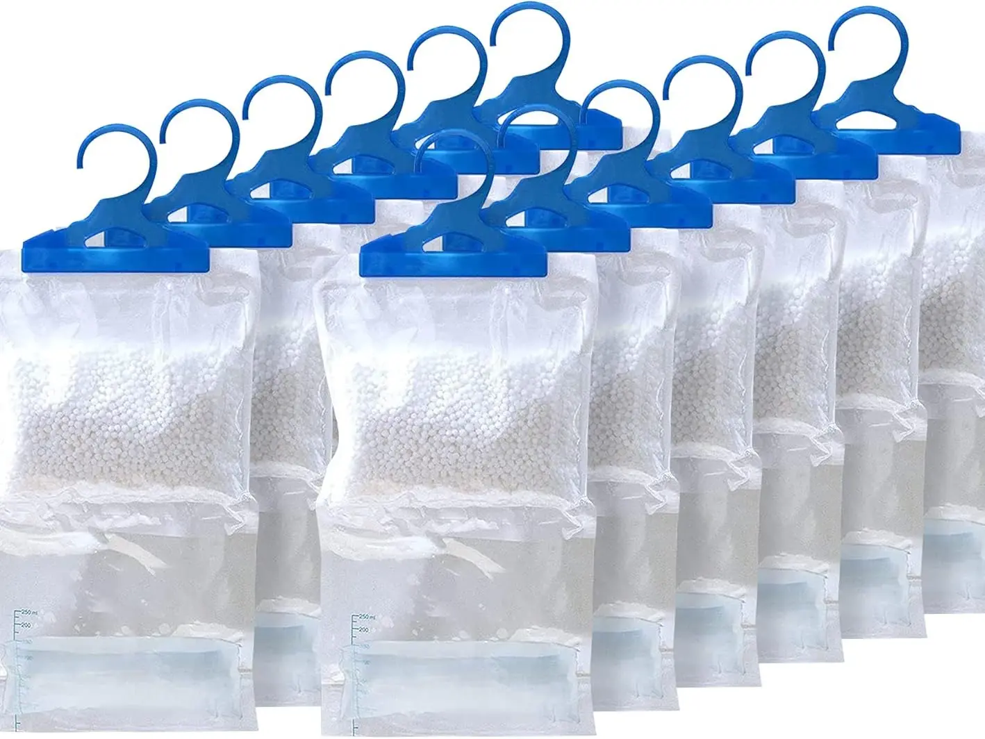 STERUN 12 Wardrobe Dehumidifier Hanging Bags With Leak Proof Storage Bag & Hanging Hook Ideal To Stop Mould, Mildew & Condensation For Wardrobe