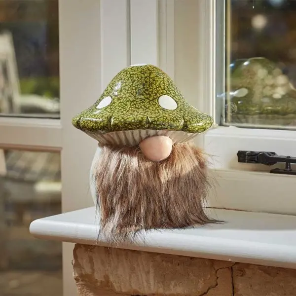 GnomeShroom Mushroom Gonk Autumn Decoration 3 Sizes Home Gift Ornament select from menu 12, 16 or 20cm 3