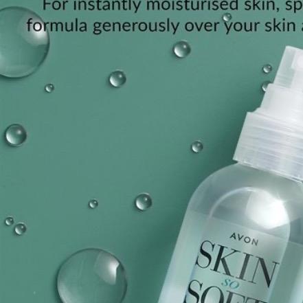 2x Avon Skin So Soft Original Dry Oil Spray - 150ml Each 1