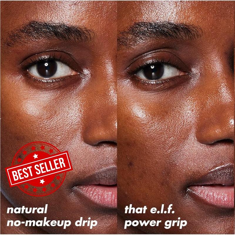 Power Grip Primer + 4% Niacinamide, Gel-Based & Hydrating Face Primer, Evens Skin & Brightens, Grips Makeup, Vegan & Cruelty-Free, 0.811 Fl Oz Flawless Lightweight Cosmetic 3