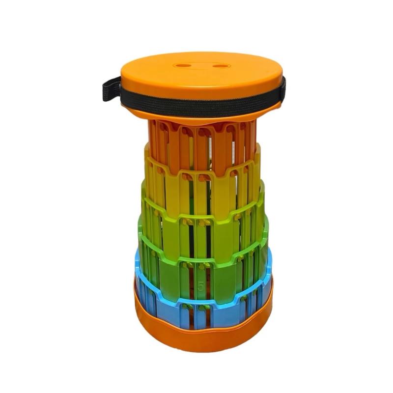 Telescopic Stool Folding Portable Retractable Camping Stool 5