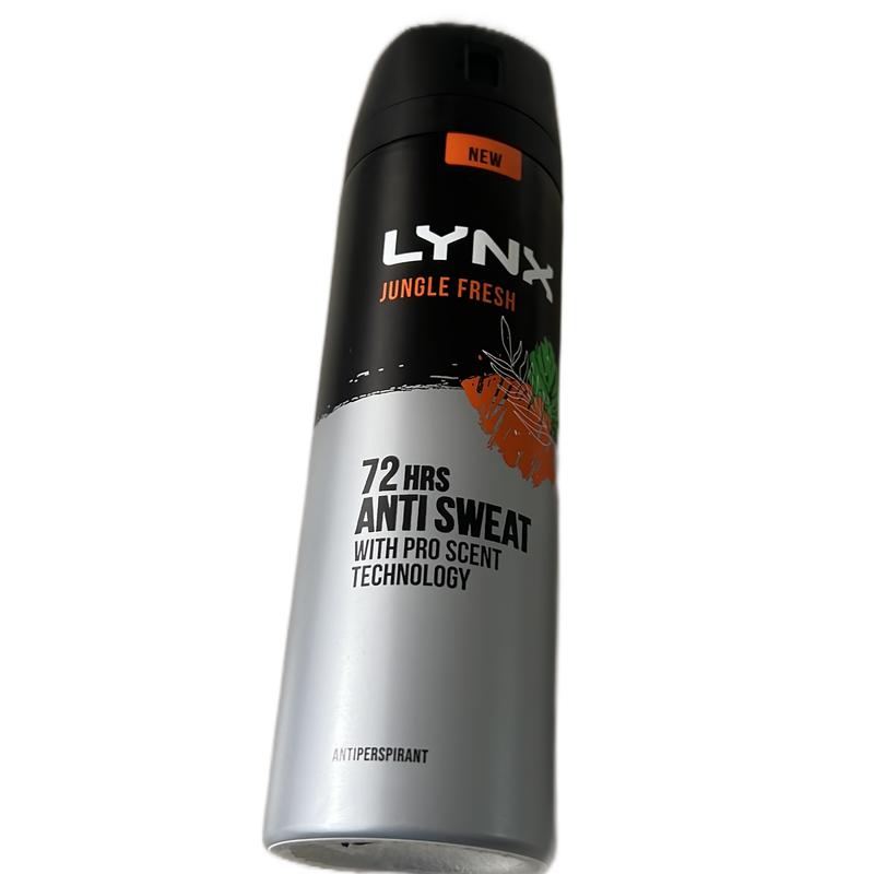 Lynx Jungle Fresh Antiperspirant Spray 72H Protection Deodorant 200ml, 2