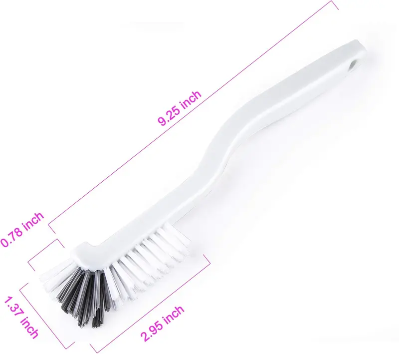 Cleaning Brushes Kitchen Scrub Brush（2 pack）Bathroom Brushes Bottle Cleaning Brush with The 90°AngleBrush Design Cleanin Product for Home 1