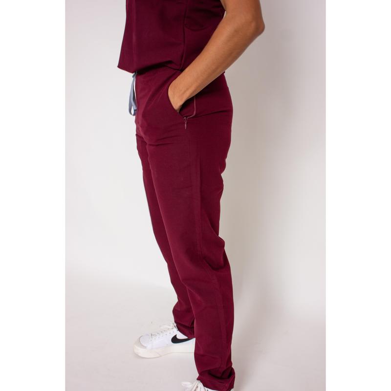Primus Womens Burgundy Scrub Trousers 2