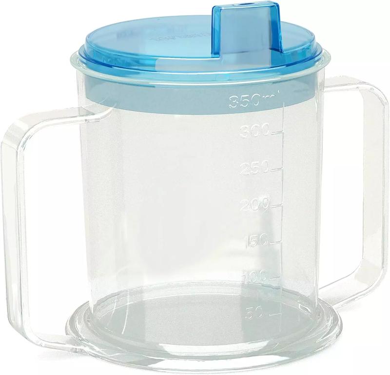 Disabled Adults Drinking Cup – Easy Grip Beaker with Spill-Proof Travel Lid, Sippy Cup for Elderly, Special Needs & Disability, Anti-Spill Adaptive Mug for Hot & Cold Drinks, Lightweight & Ergonomic Handle for Arthritis, Dementia & Mobility Support 6