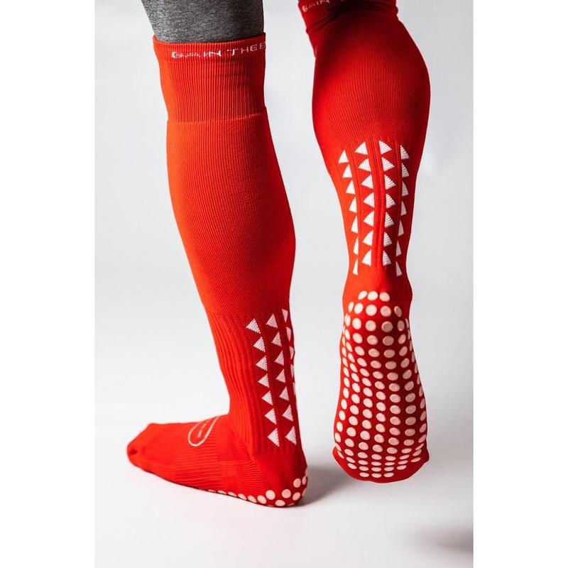 GRIP SOCKS 2.0  Full Length - Red 2