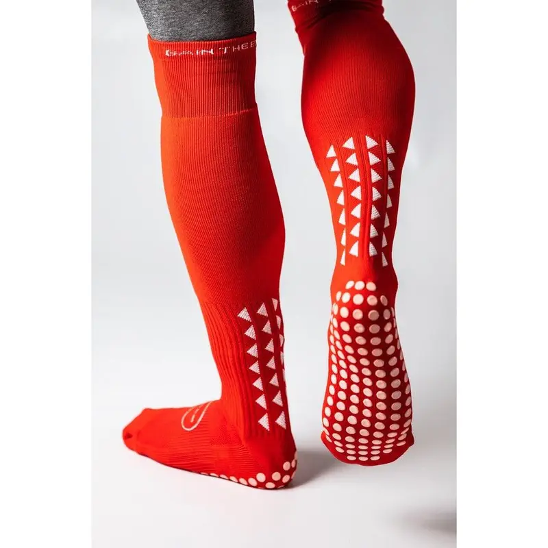 GRIP SOCKS 2.0  Full Length - Red 2