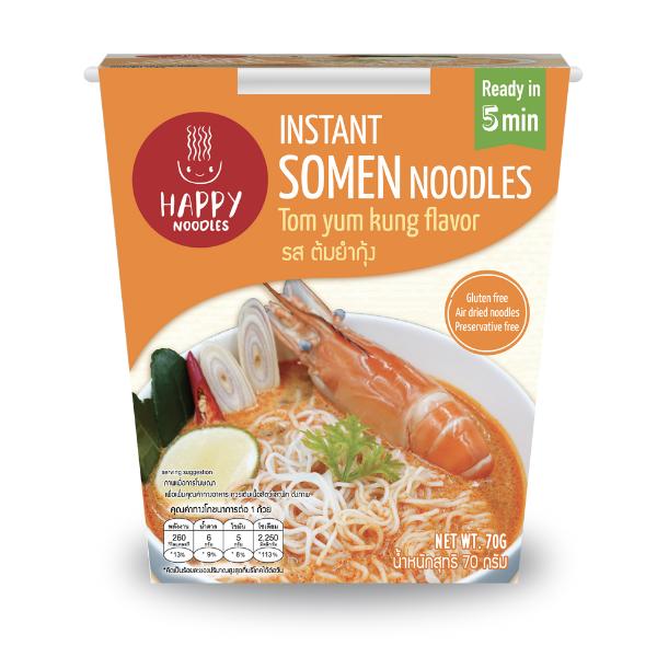 Happy Noodles Instant Ramen Noodles - Available in 7 flavours | Halal, Gluten Free & Preservative Free Food 5