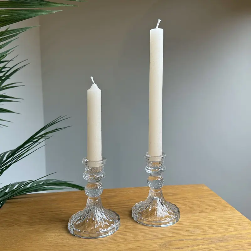 Rustic Ivory Dinner Candle 4