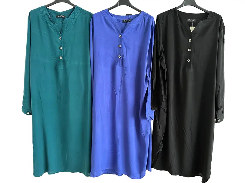 Haseena Summer Shirt Dress (100% Viscose) 1