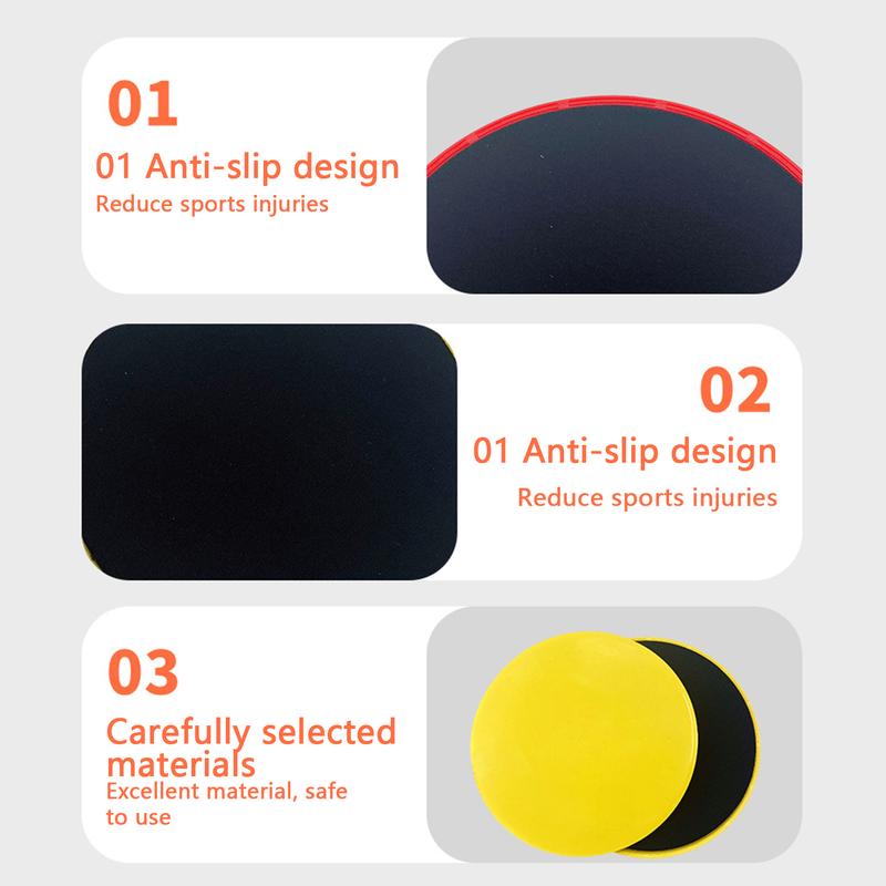 Product Introduction of Fitness Core Slider Pilates Exercise Gliding Discs Slider Full-Body Workout Accessories Abdominal Training Yoga Sports Equipment 19