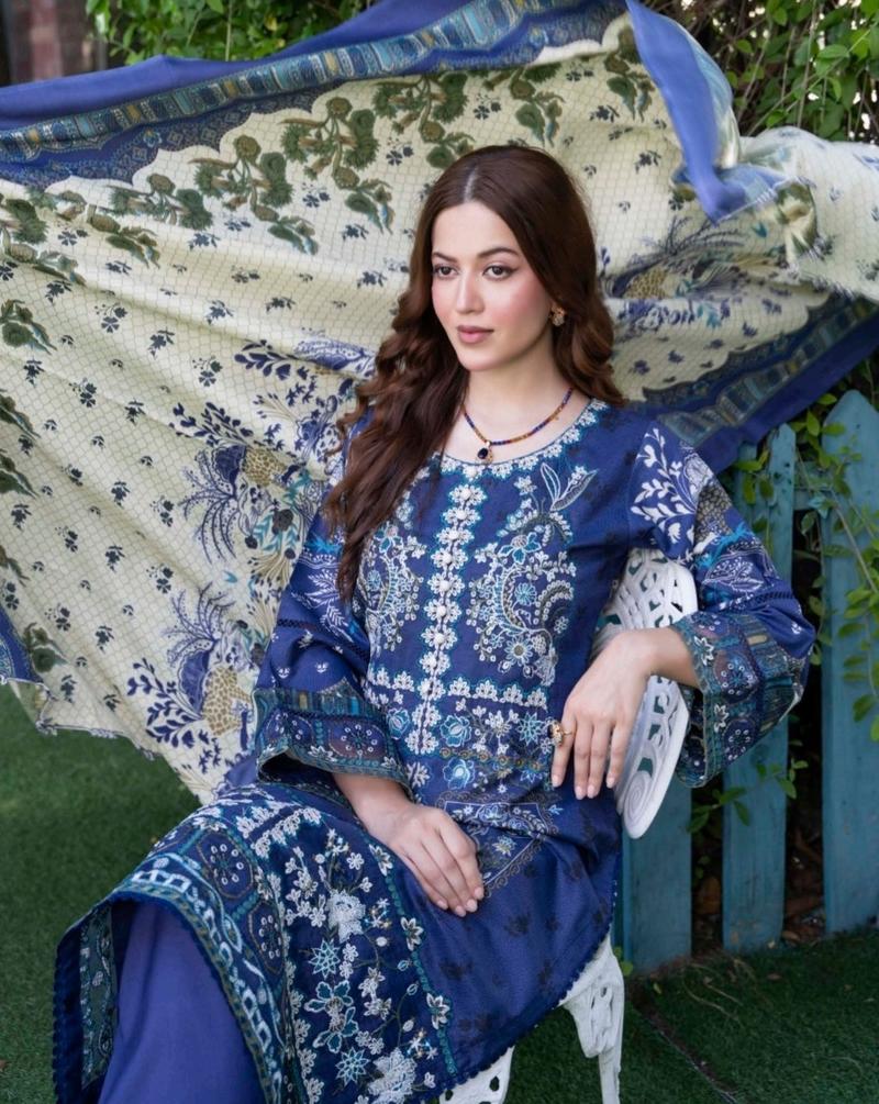 Product Introduction of Soni Dresses Winter Suit - Stunning 3 Piece Dhanak Suit with Pashmina Shawl for Women - Traditional, Menswear Outfit Womenswear Asian Clothing Comfortable Everyday Fashion Style 10