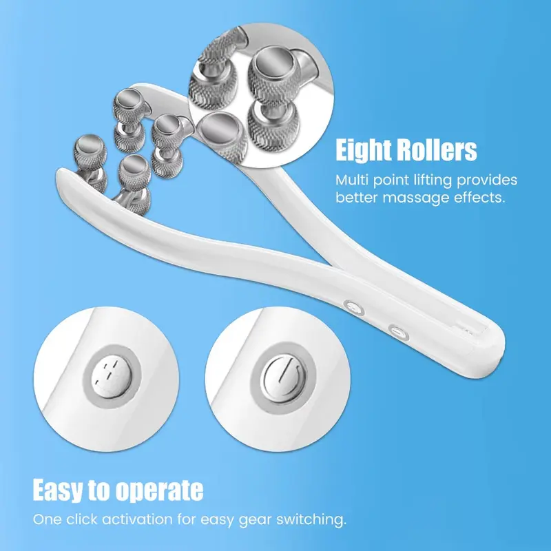 Y-Shape Facial Roller & Face Lifting Massager – Anti-Double Chin & Skin Firming Beauty Tool 4