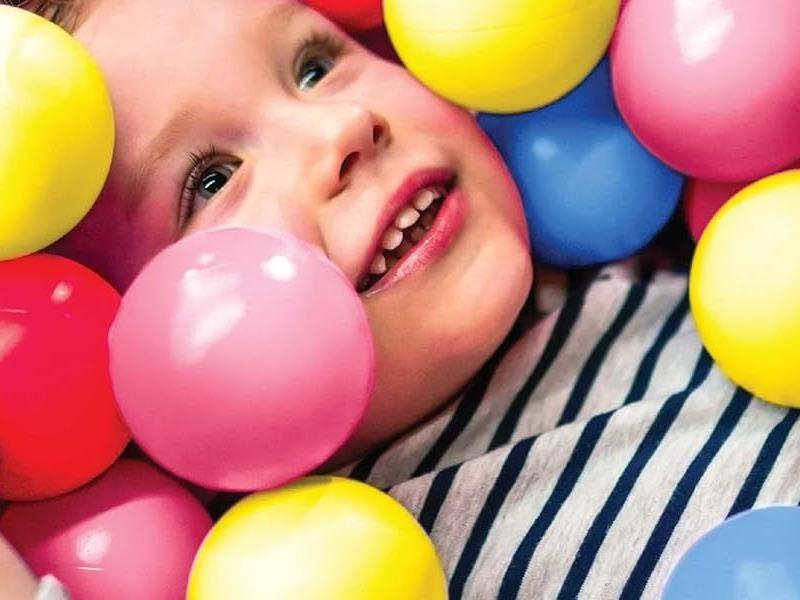 100PCS Soft Plastic Mini Play Balls - Multi Vibrant Colors - Crush Proof, Non Toxic, Phthalate & BPA Free - Ideal for Kids or Toddler Ball Pit 8