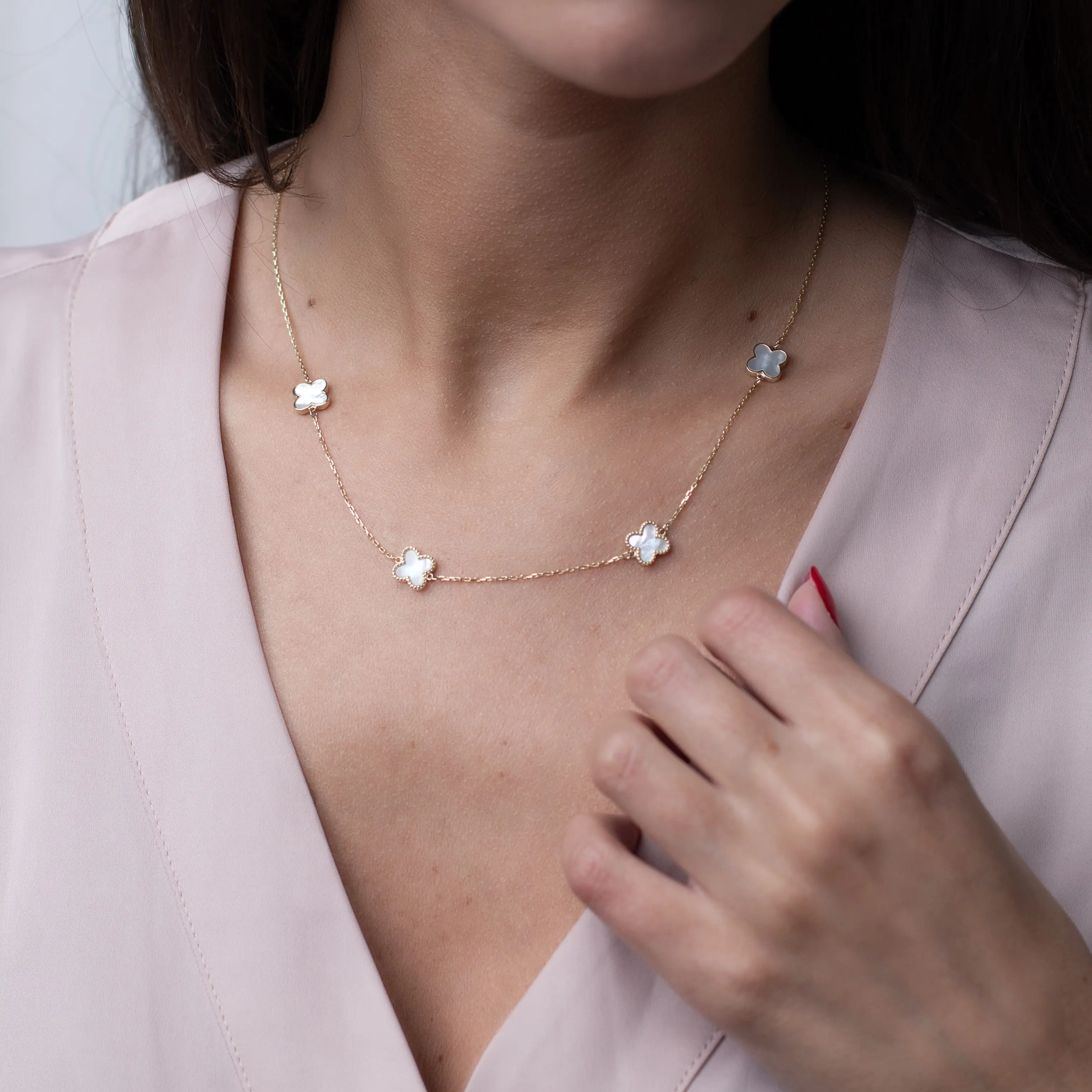 Luck 18" Necklace in 9ct Gold