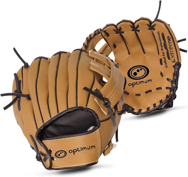 Optimum Extreme Baseball Glove & Ball - Deep Pocket and Easy Break-In - Cushioned Palm and Index Finger - Added Comfort and Wrist Protection - Left hand Catcher’s Mitt 5