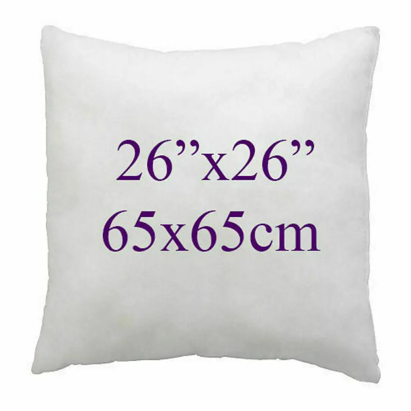 Chilimilii Set of 2 Hollow Fibre Cushion pads,Inserts,Fillers,Inners- Bounce Back Square Cushion pads- White Polyester Square cushions-Hotel Qualtiy Square cushions available in 14" 16" 18" 20" 22" 24" 26" 28" 30" 7