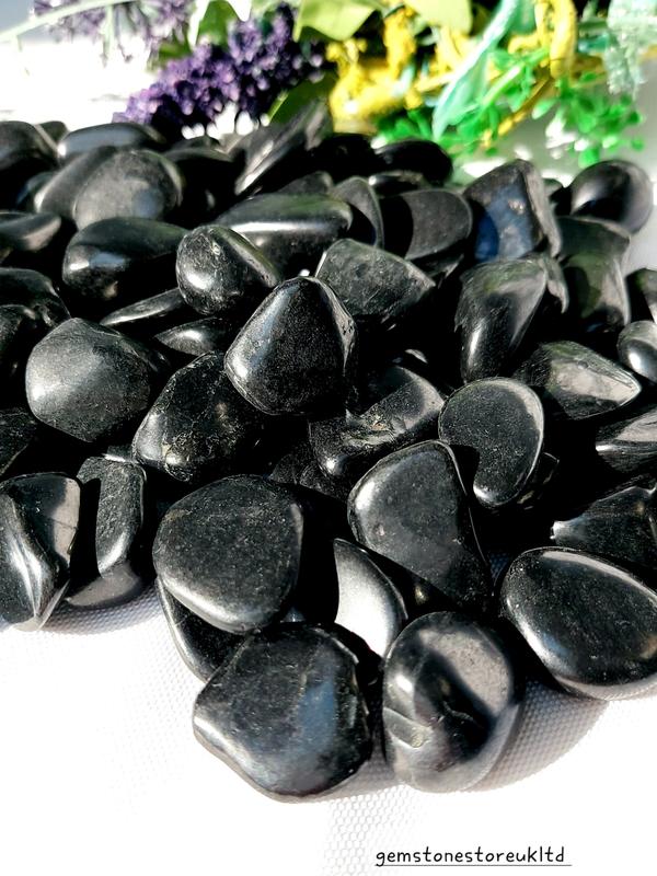 Natural Shungite Crystal - Protective Energy Stone 25-30mm, Shungite Healing Crystals, Purifying, Grounding Energy Stone. 3