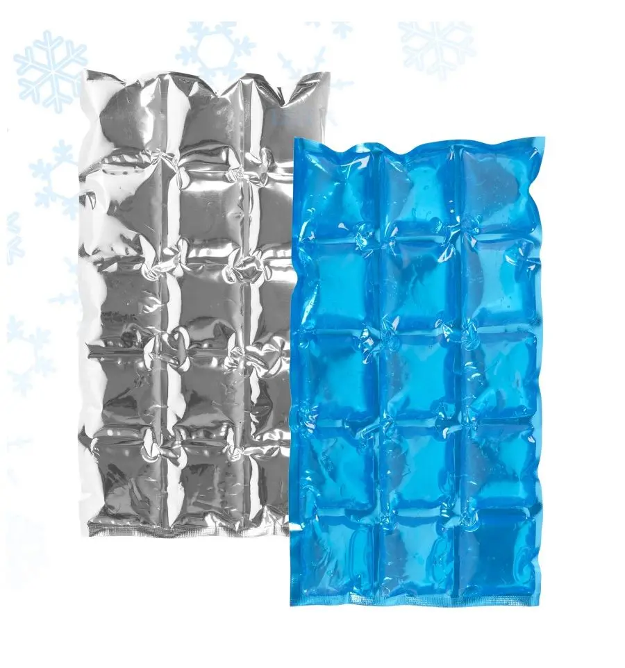 GEEZY Reusable Cooling Ice Pack for Cooling Bags Multicolor
