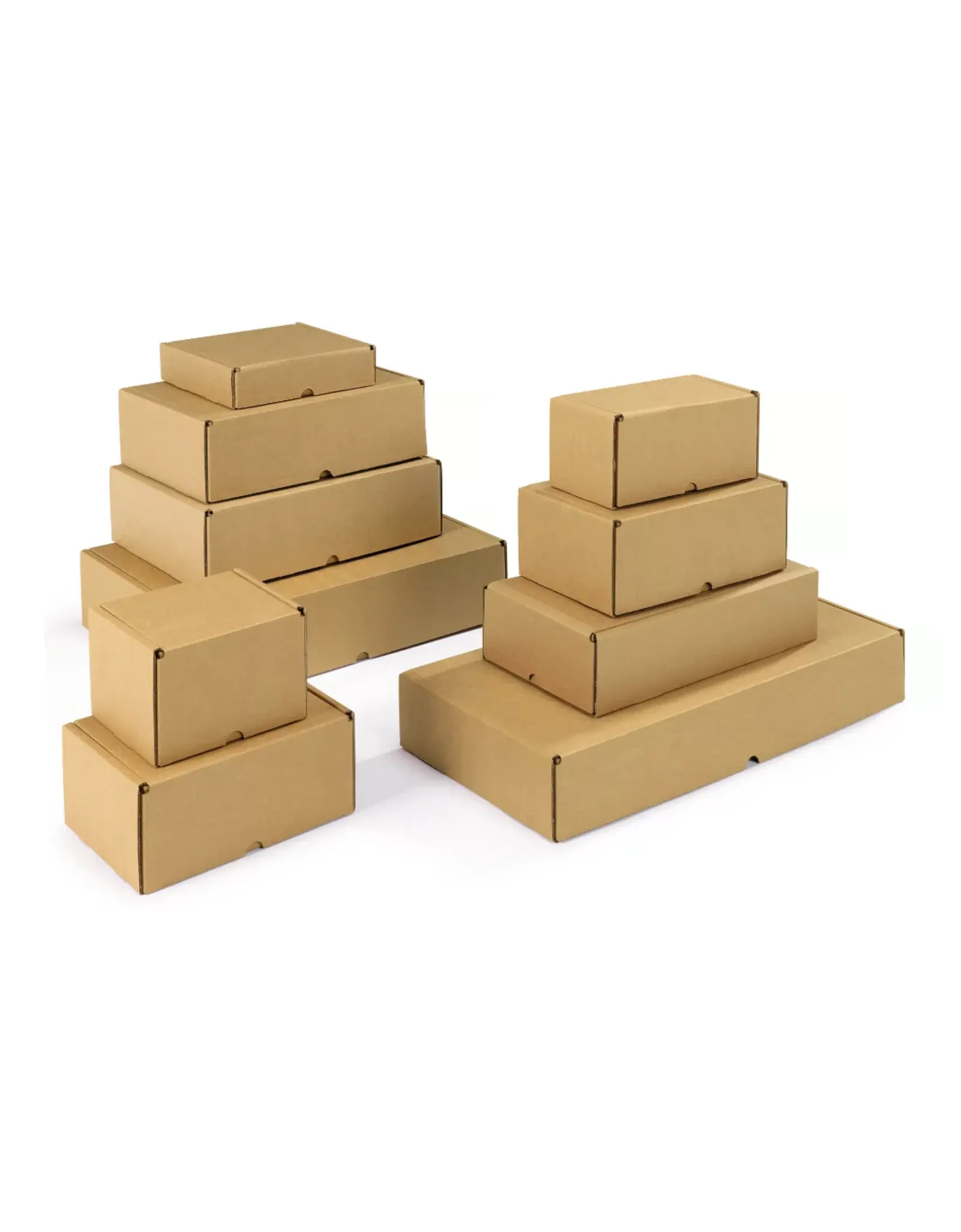 TGL MAILING Tuck-in Flap Single Wall Brown Cardboard Boxes
