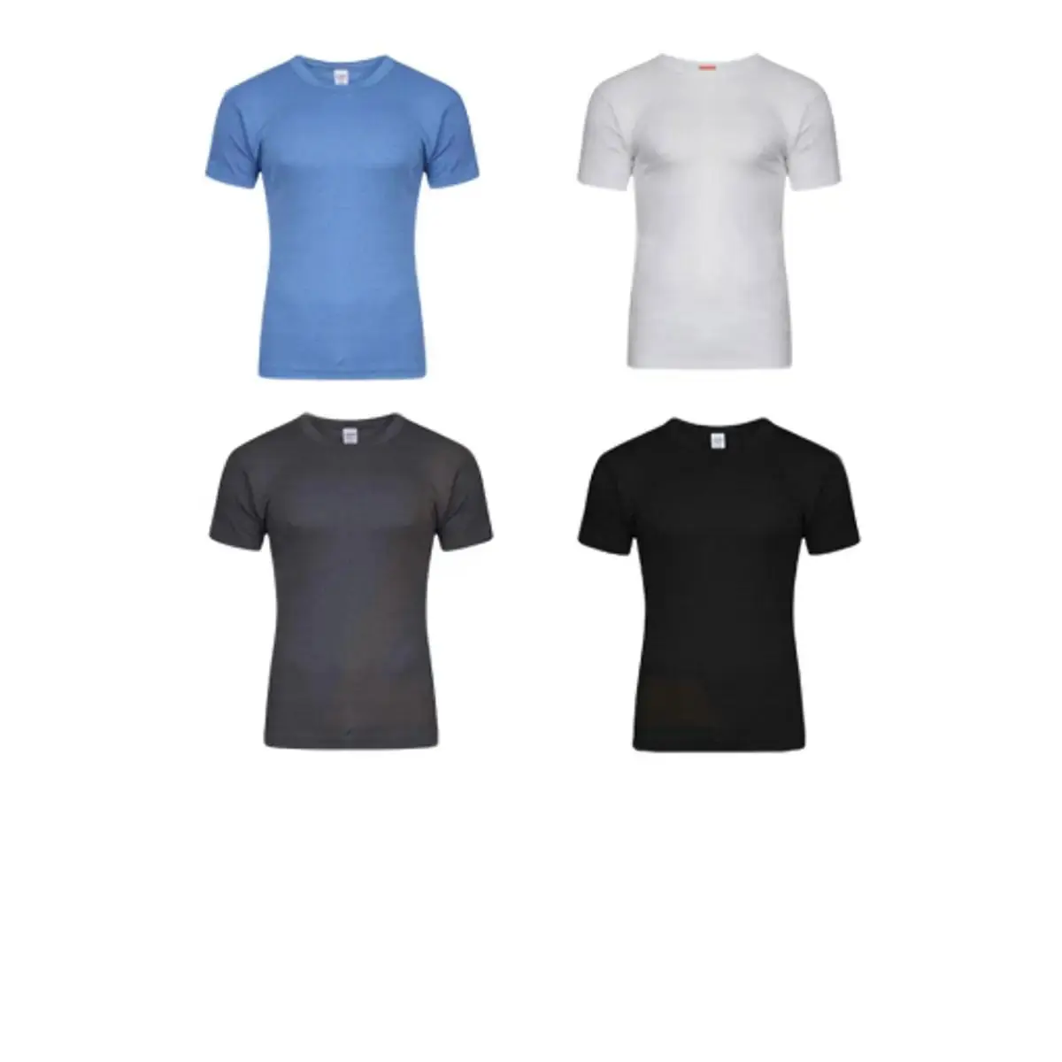 Pack of 2 Men's Thermal T Shirt, Warm Underwear Baselayer, S M L XL XXL Thermals Menswear Beige Plain breathable  fabric