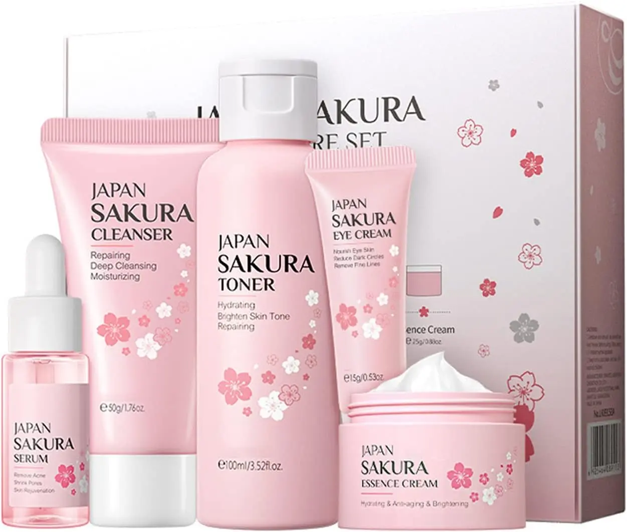 Skincare Set Skin Care for Teenage Girls Gift Set-All Skin Types (5PCS) Acne Moisture