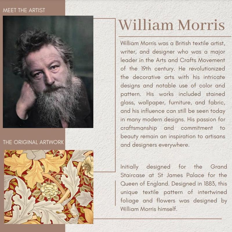William Morris Cotton Prints Exhibition Tote Bag 3