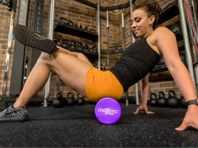 Maximo Fitness Fascia Roller for Spine and Back, Legs, Arms - 90cm Medium Hard Roller for Yoga, Pilates, Regeneration After Sports 5