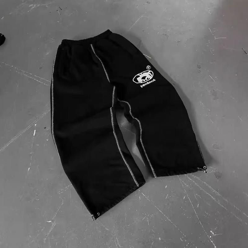 2025 New Fleece Embroidered Sports Pants Trapstar Letter Casual Street Youth Plus Sweatpants Movement 2