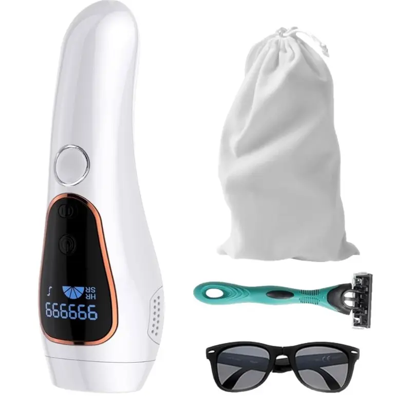 IPL Laser Hair Remover for Face and Body - Portable Electric Home Handle Permanent Removal 0