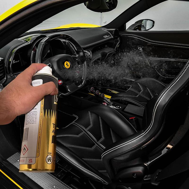 Sovereign Aerosols 3 x Sovereign Designer Fragrances Savage Greed RADA Car Home Office Gym Turbojet Air Sanitiser Freshener Blast Spray Cans 500ml Bundle Scented Scent Perfume Aroma 4