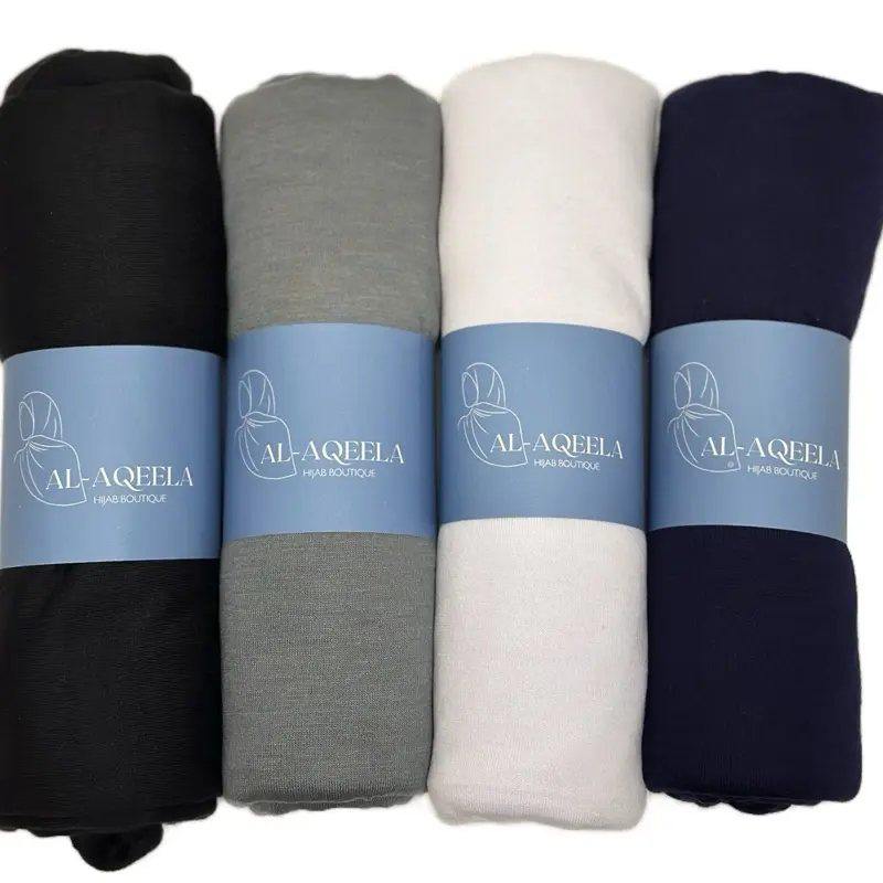 Premium Jersey hijab double stitch