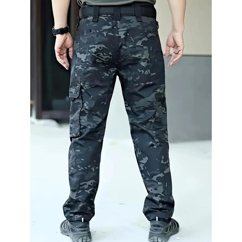Men'S Outdoor Multi-Pocket Work Pants Waterproof, Durable, Tear-Resistant, Multi-Functional Training, Camping, Hiking, Hunting Pants 5