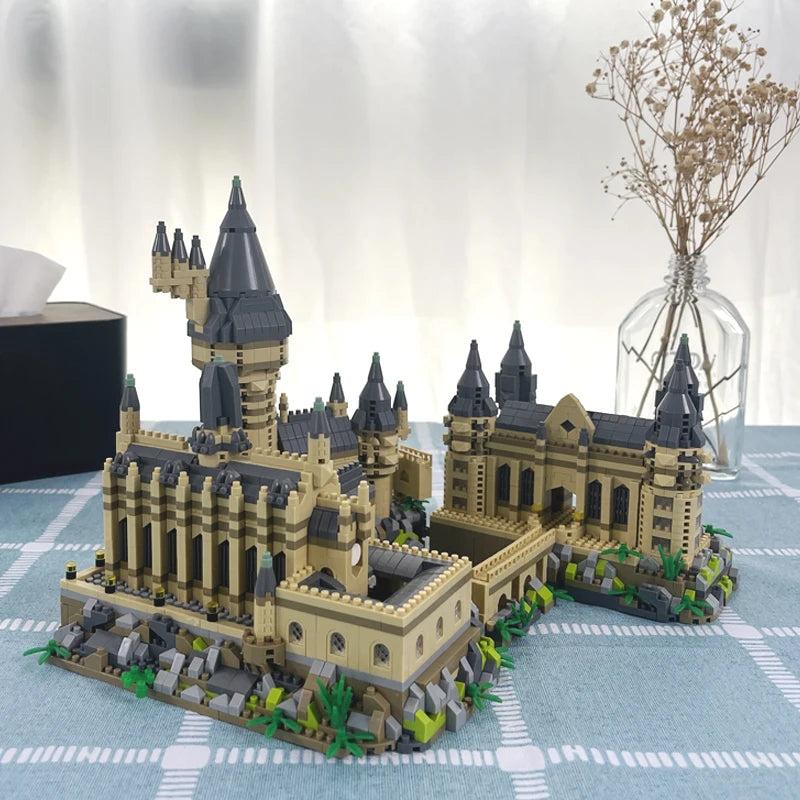 Micro Building Blocks Hogwarts School Harry Potter Castle Bricks Toys for Boys Girls Kids Adult Christmas Gifts DIY Toy 3000+Pcs 1