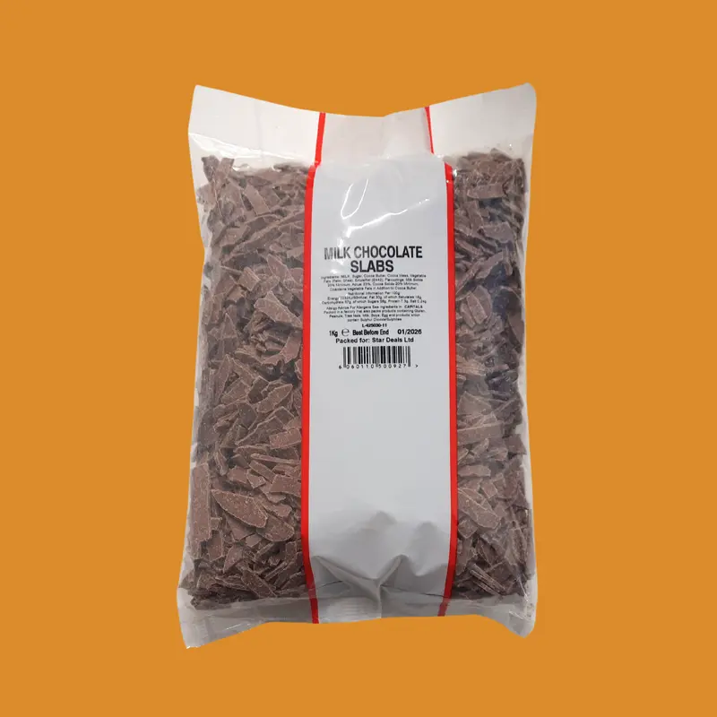 Milk Chocolate Slabs | huge 1kg bag | pieces of broken premium Easter Egg milk chocolate | best before 31 January 2026 3