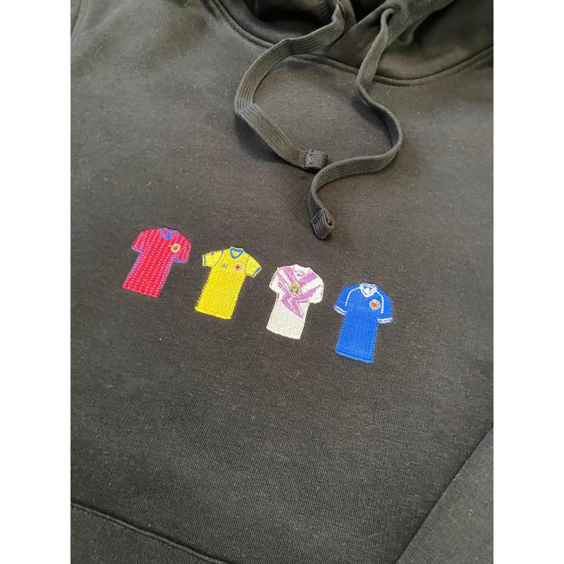 Scotland Retro Strip Hoodie 3