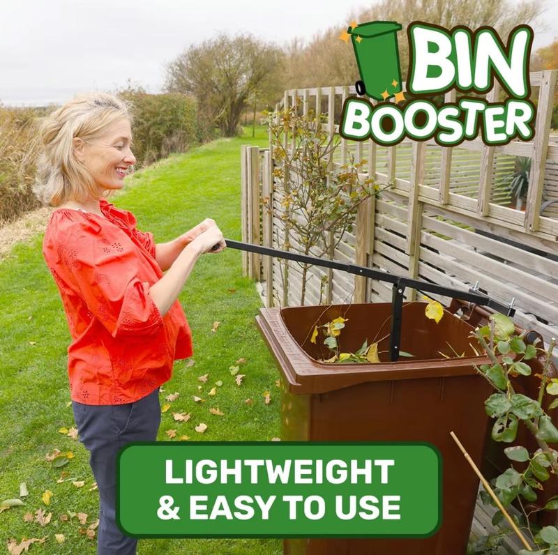 Bin Booster - No More Overflowing Bins- Introducing Bin Booster, the hygienic HANDS-FREE way to dramatically reduce the volume of your general waste, garden waste & recycling 3