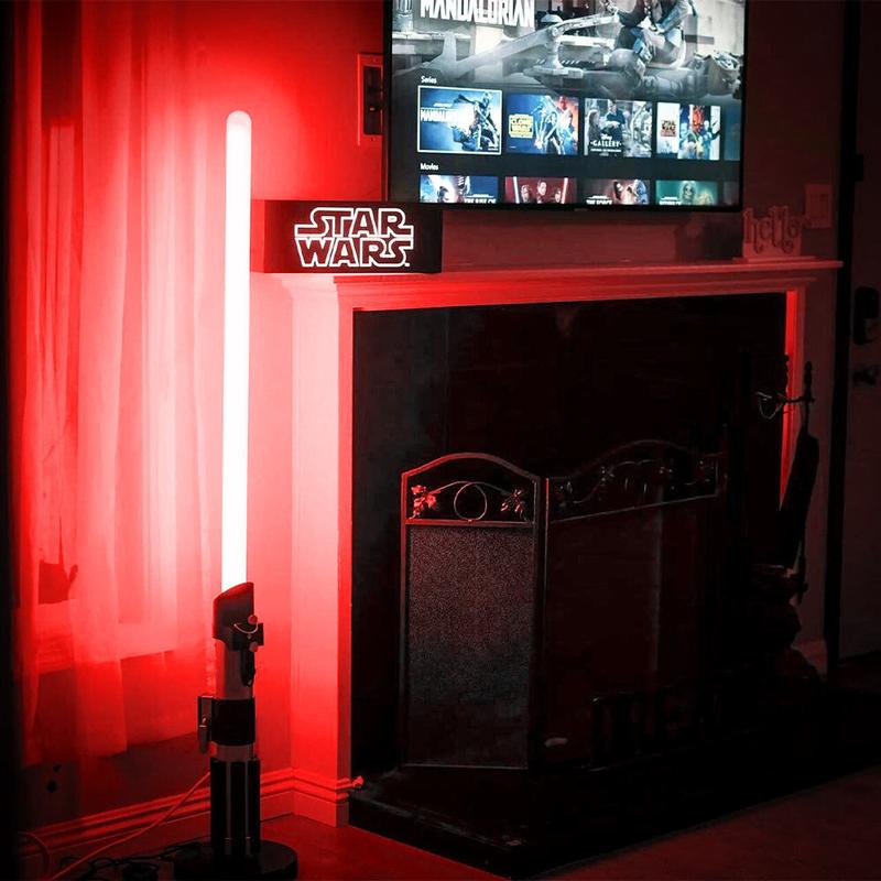 Star Wars Darth Vader Lightsaber 60" LED Floor Lamp – Official Merchandise Perfect for Fans Living Room Lighting 0