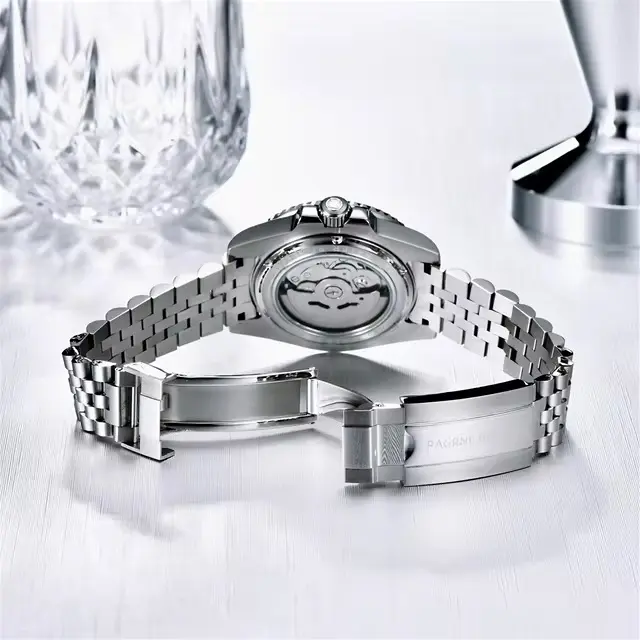 Mens Watch Automatic Mechanical Watch Luxury Sports Stainless Steel Waterproof NH35 Sapphire Clock for Men watches 5