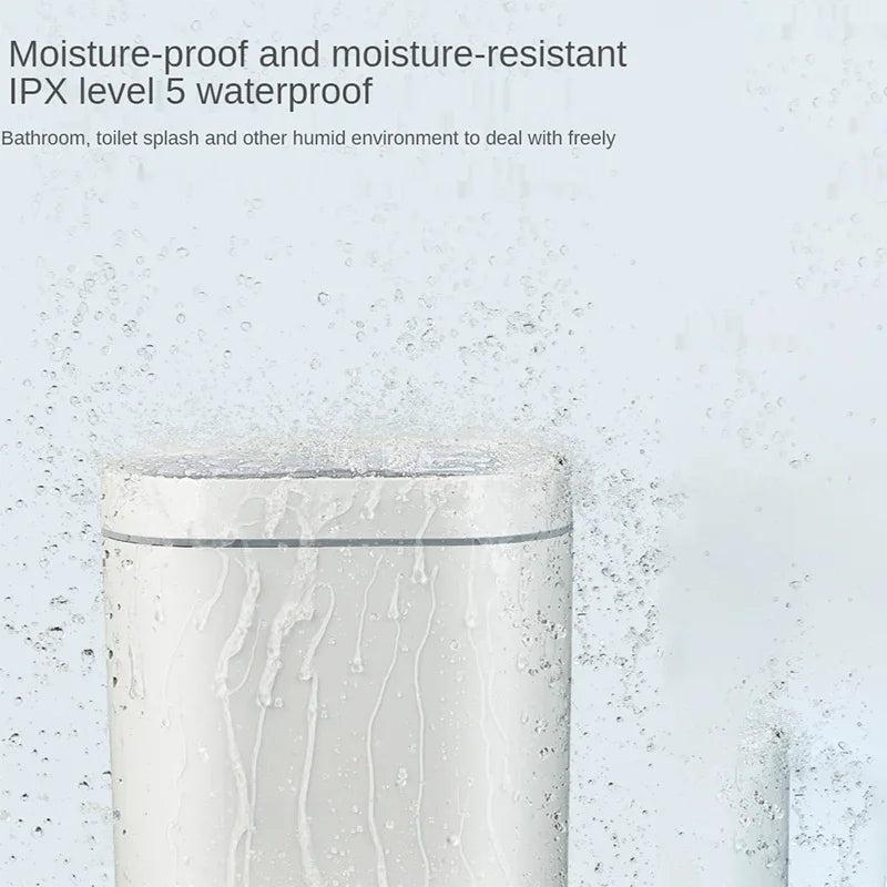 7L Trash Can Smart Sensor Trash Can Automatic Household Electronic Kitchen Trash Bin Toilet Waterproof Narrow Seam Sensor Bin 4
