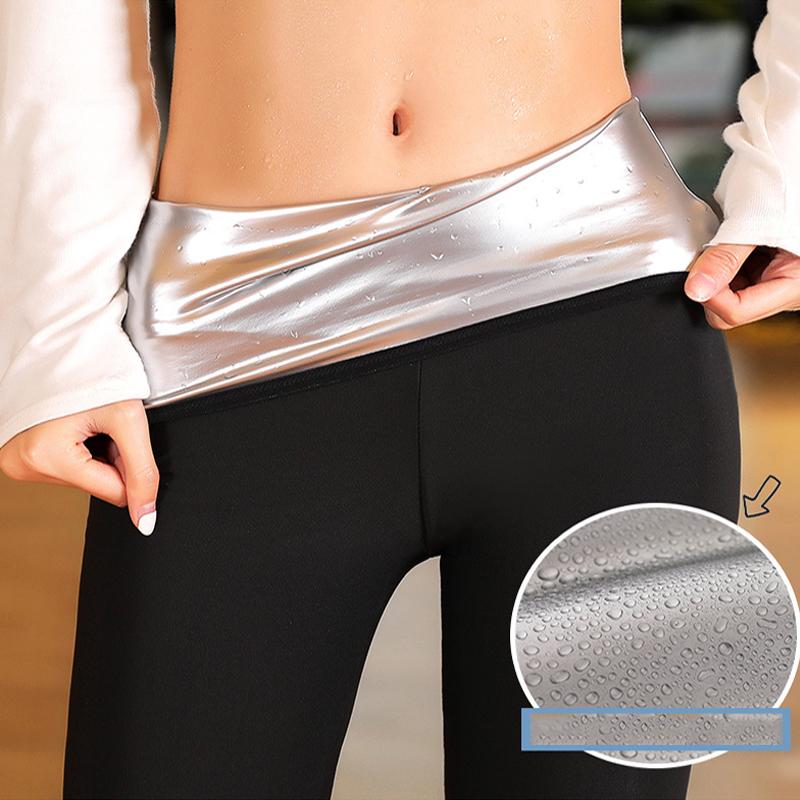 Product Introduction of Women Sauna Sweating Pants Hot Gym Exercise Leggings High Waist Thermo Weight Loss Workout Running Slimming Compression Pants 74