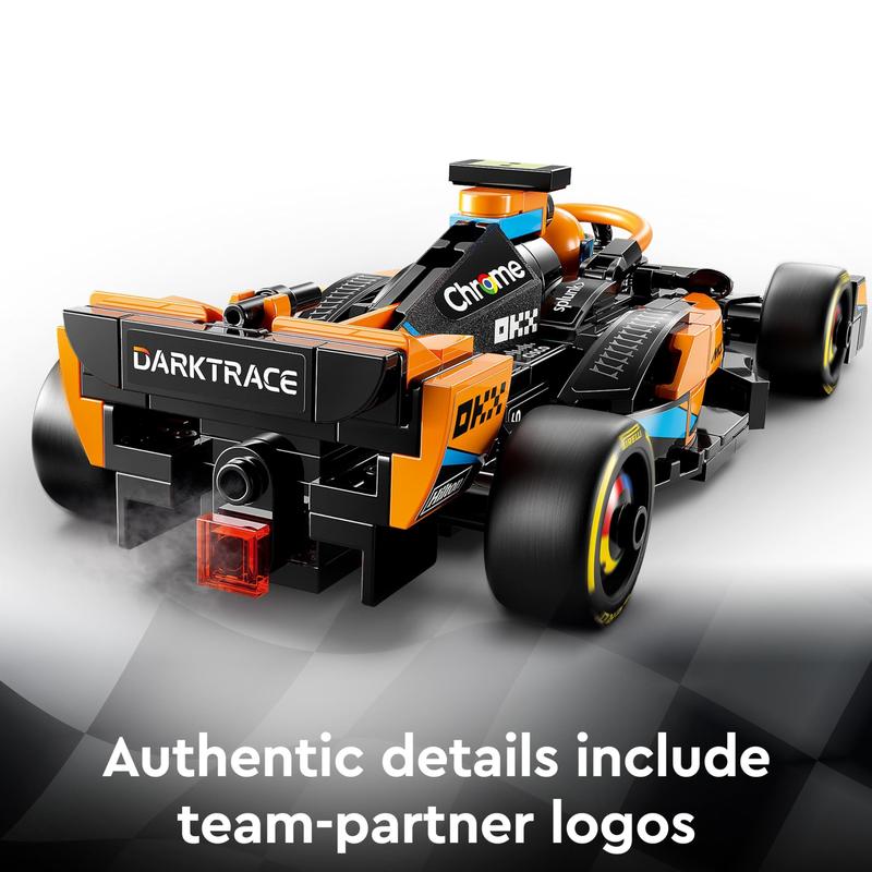 LEGO Speed Champions 2023 McLaren Formula 1 Race Car Toy for 9 Plus Year Old Kids, Boys & Girls who Love Independent Play, Buildable Vehicle Model Set, Kids' Bedroom Decoration, Birthday Gift 76919 3