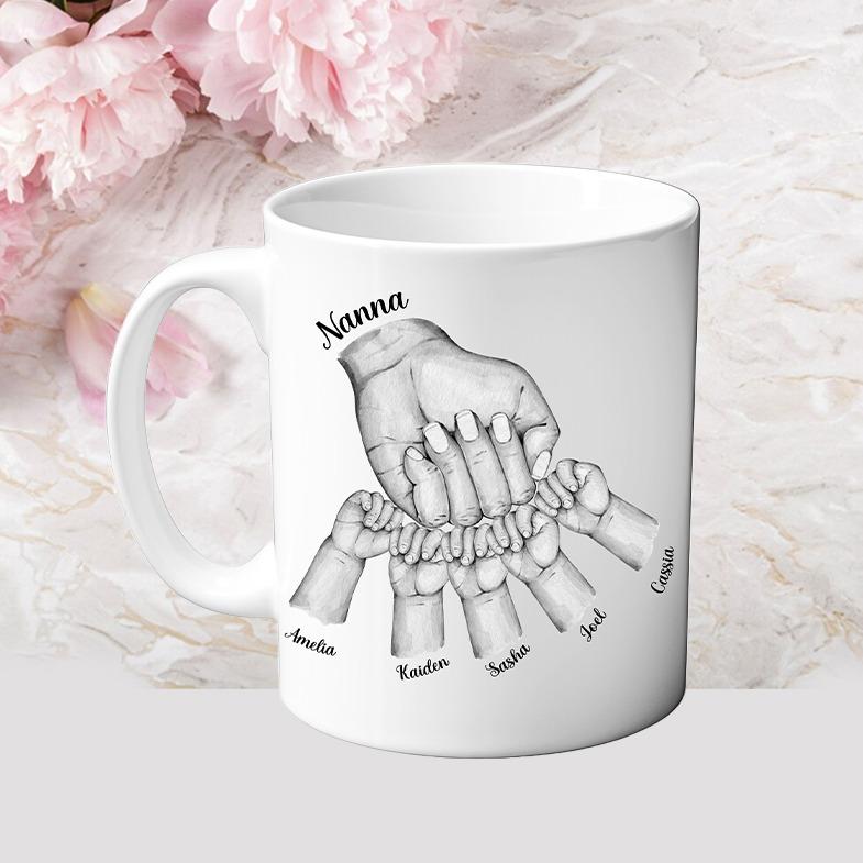 World's Best Nanna/ Nanny/ Gran Personalised Mug/ Cup Mother's Day Gift Double Sided Ceramic Reusable Coffee Drinkware Tumbler Reuse mothers cute 6