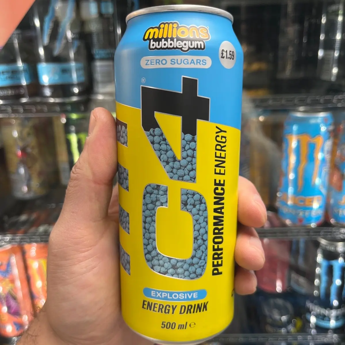 C4 Bubblegum Millions Energy Drink