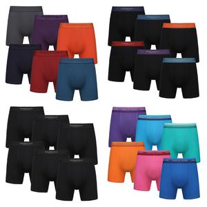 Mens Boxers 6 Pack Breathable Elasticated Waistband Multipack Underwear’s Premium Combed Cotton Contoured Pouch Multi-Way Elastane Stretch Mens Boxers Fabric Menswear Boxer Shorts Shorts Soft Sports Natural Briefs Basic Overall Socks Beige Plain Simple
