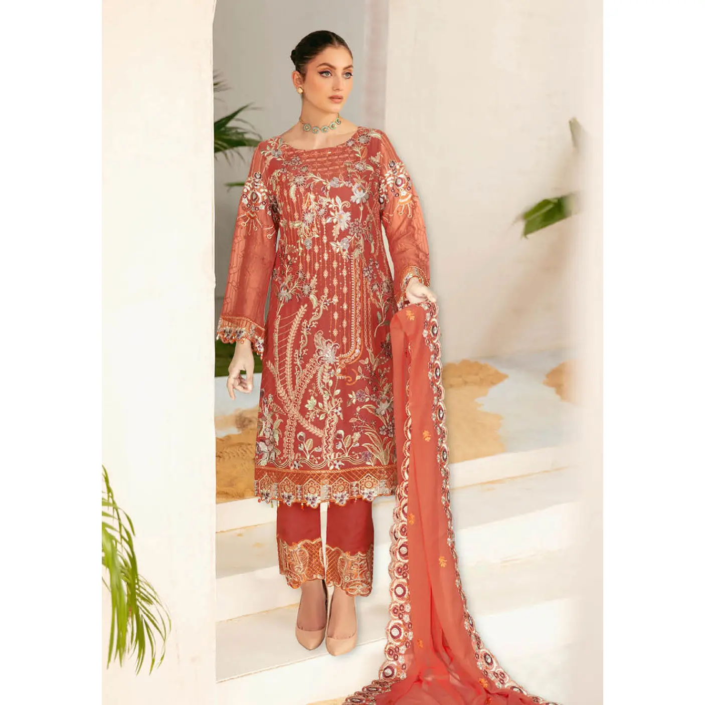 NYB-02-R - Readymade - Nayab Chiffon Collection Vol 1