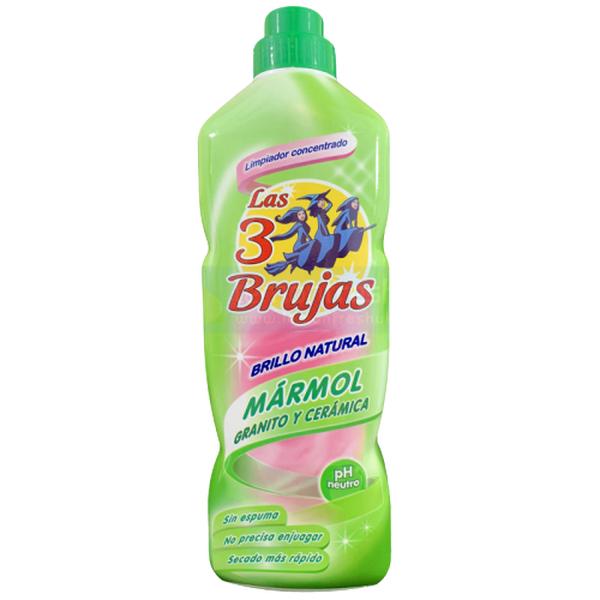 3 Brujas / 3 Witches Marble Granite Ceramic Cleaner 1 litre 0