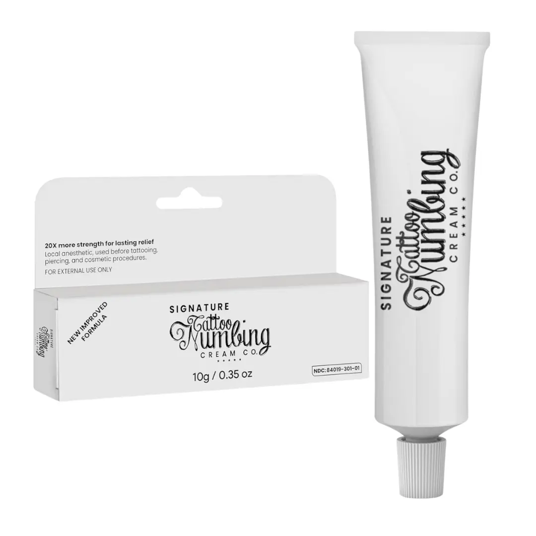 Tattoo Numbing Cream with 20x More Numbing Strength New Improved Formula 10g